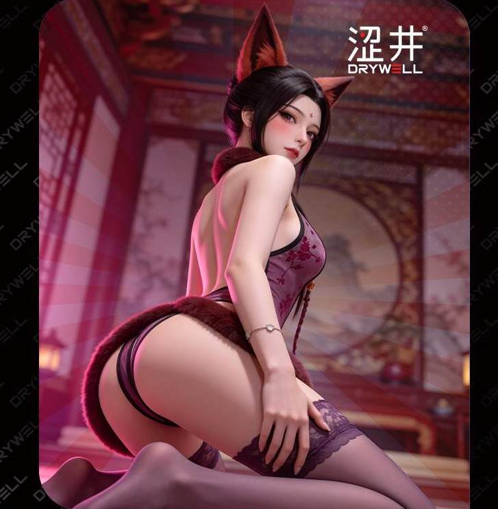 Drywell - C10 Anime Kitty Body - Purple 照片