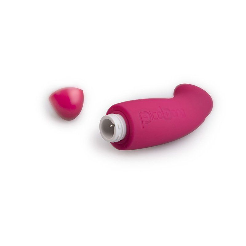 Updated with twice the power, KIKI™ 2 has a flattened tip pe... PicoBong - Kiki 2 Mini Vibe - Cerise photo-4