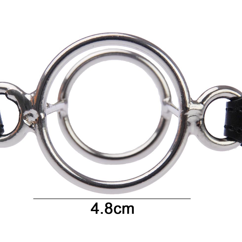 Oral mucosa with embarrassment that seems to be able to see ... A-One - Training Outskirt Opening Ring - Black photo-6