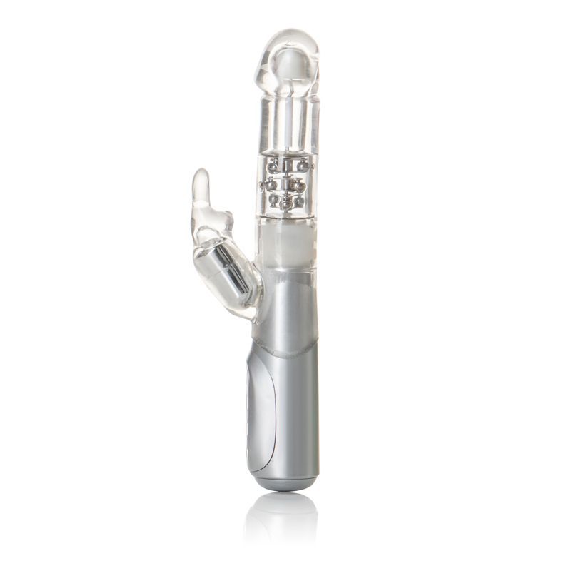 Explore your wildest intimate desires with the 7 Function Ja... CEN - 7 Function Jack Rabbit - Silver photo-3