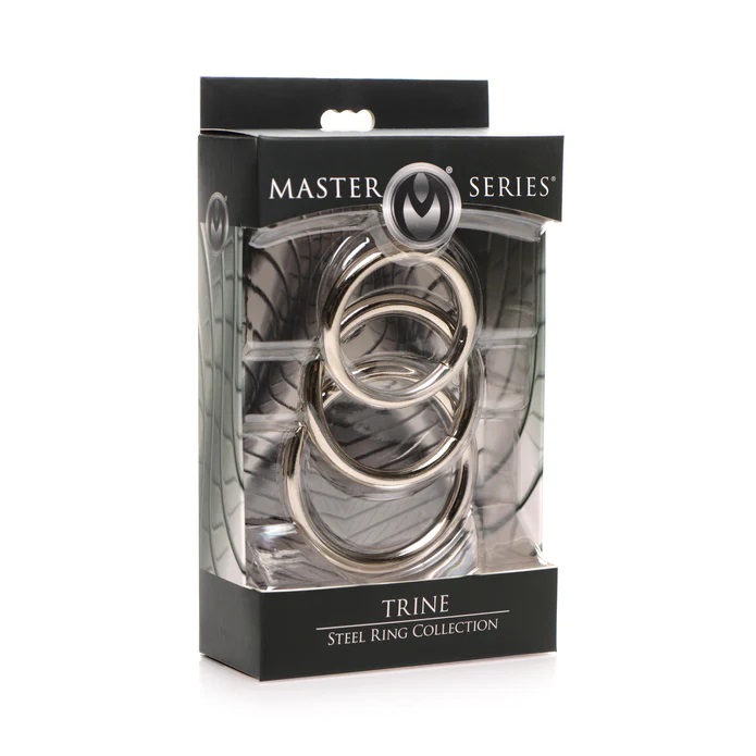Master Series - Trine Steel Ring Set photo-3