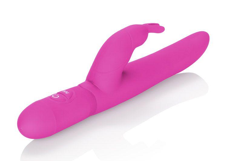 The Posh 10-Function Bounding Bunny is a super-slim, seamles... CEN - Posh Bouncing Bunny Rabbit Vibrator - Pink photo-5