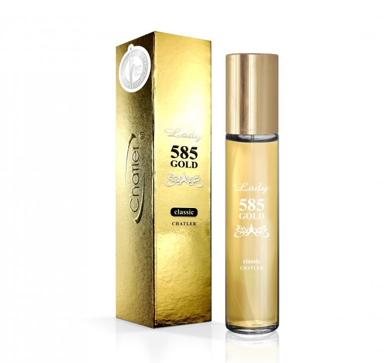 Chatler Lady Gold is a floral, fruity fragrance for women. T... Chatler - Lady Gold Woman Perfume - 30ml photo-2