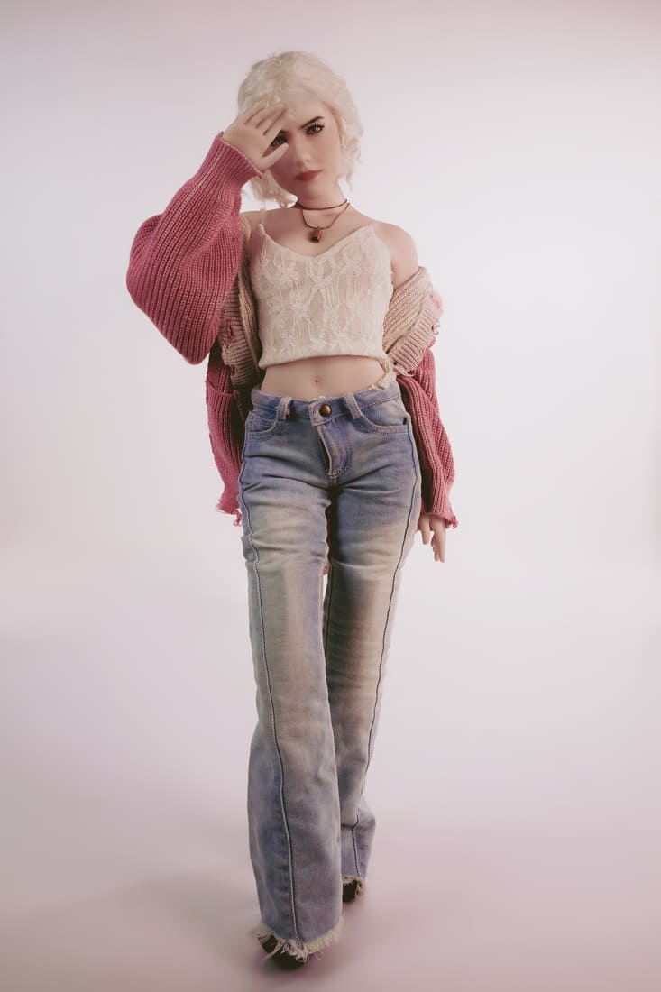 Tara 迷你微乳熟女 超柔軟矽膠身體仿真性愛娃娃 60cm 照片