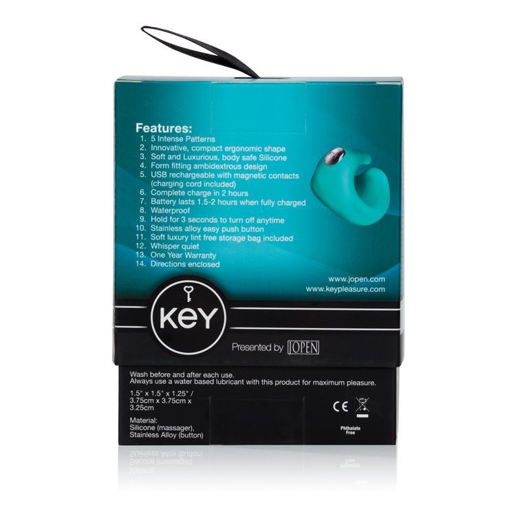 Enjoy powerful pleasure with ultra power. Designed to give y... Key - Pyxis Massager – Blue photo-13