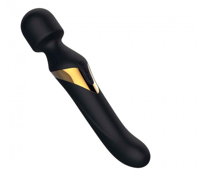 This ultra-soft clitoral stimulator can also be used as G-sp... Dorcel - Dual Orgasms Massager - Black photo-3
