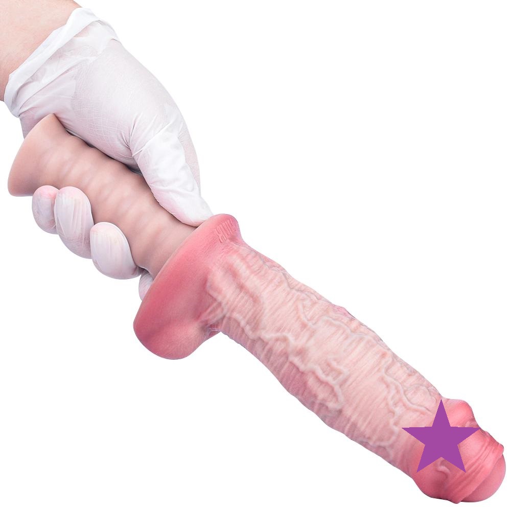 FAAK - Hand Shank Realistic Dildo 16cm - Flesh 照片-2