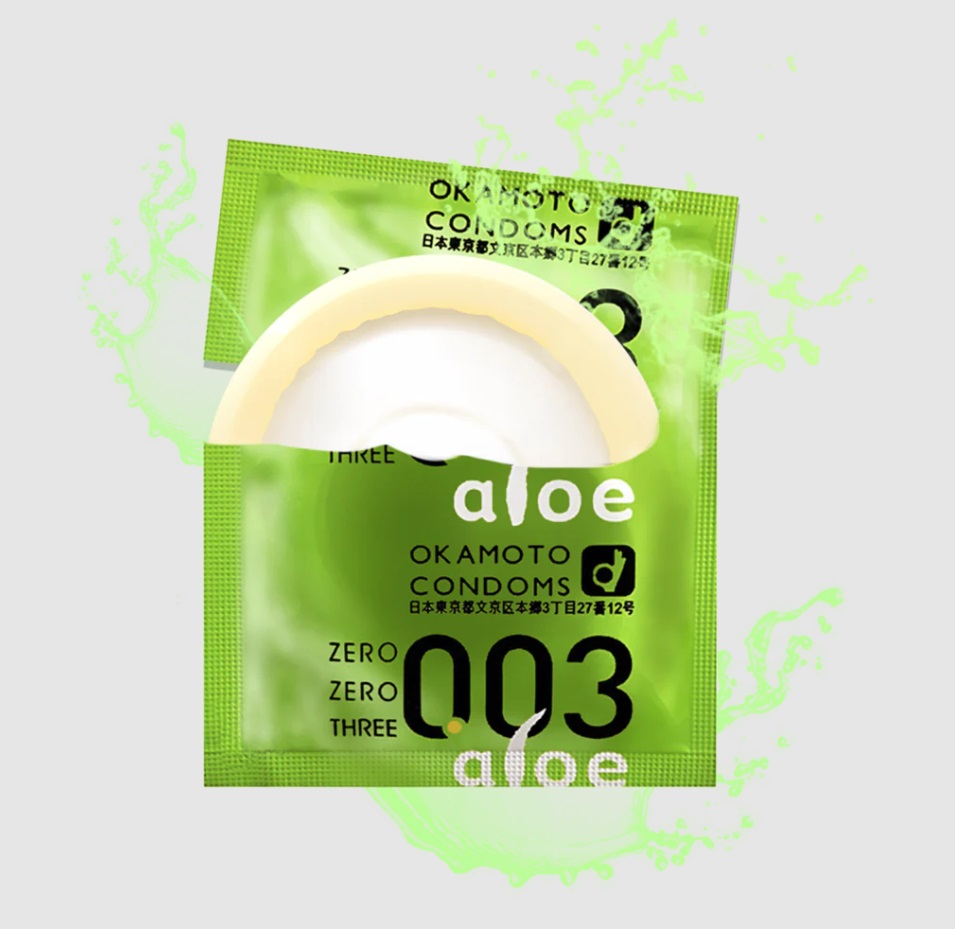 Okamoto - 0.03 Aloe 4's Pack photo-2