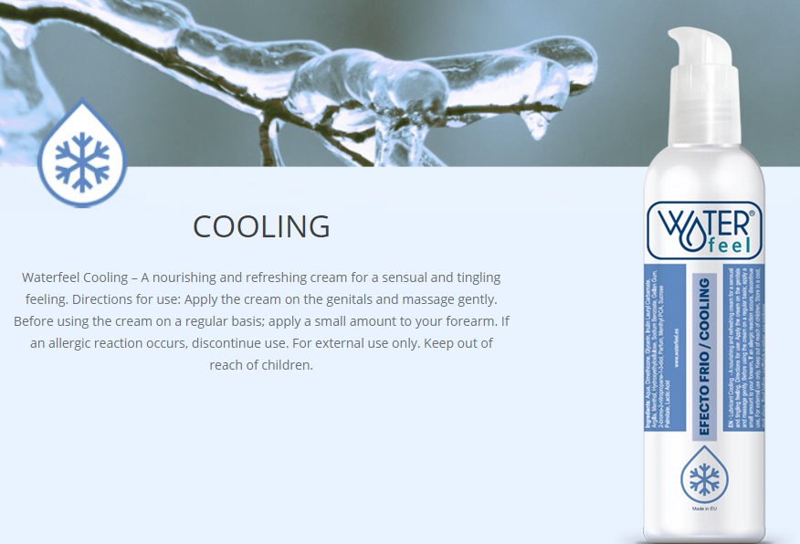 Lubricant Cooling - A nourishing and refreshing c... Waterfeel - Cooling Lube - 150ml photo-3