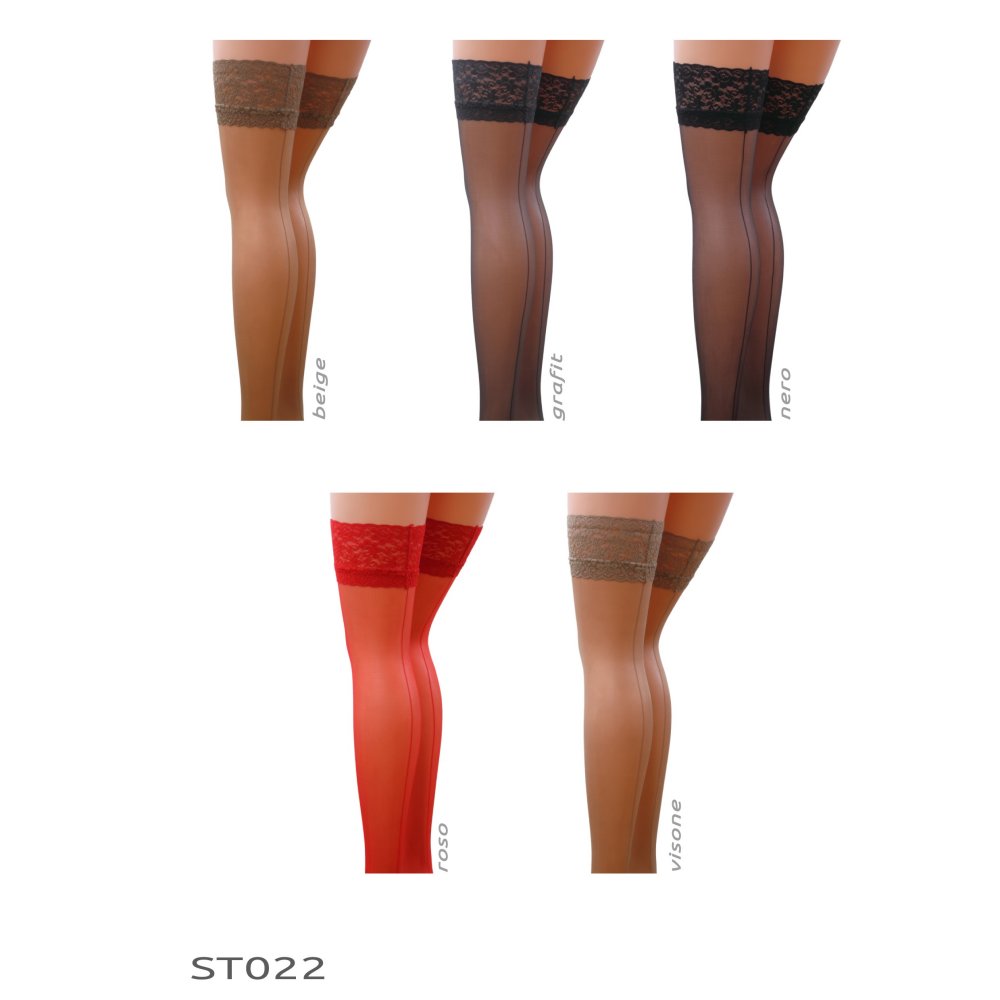 Passion - ST022 Stockings - Visone - 1/2 照片-2