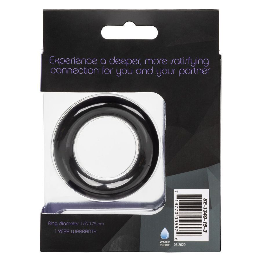 From bashful beginners to erotic experts, the Link Up Ultra-... CEN - Link Up Ultra-Soft Verge Ring - Black photo-7