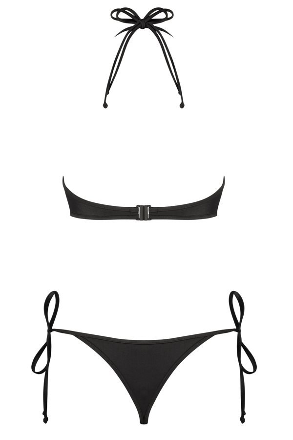 All about the sexy straps! Jump into our ultra-hot and femin... Obsessive - Costarica Bikini - Black - L photo-8