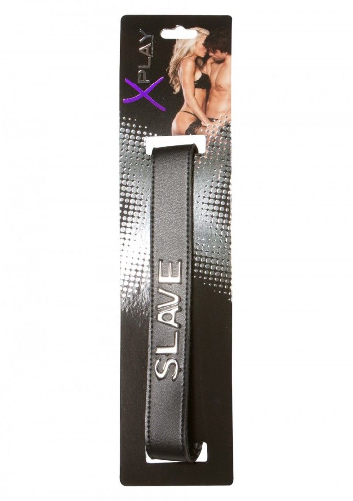 X Play Talk Dirty To Me Collar Slave. This adjustable collar... Allure - Slave Collar - Black photo-3