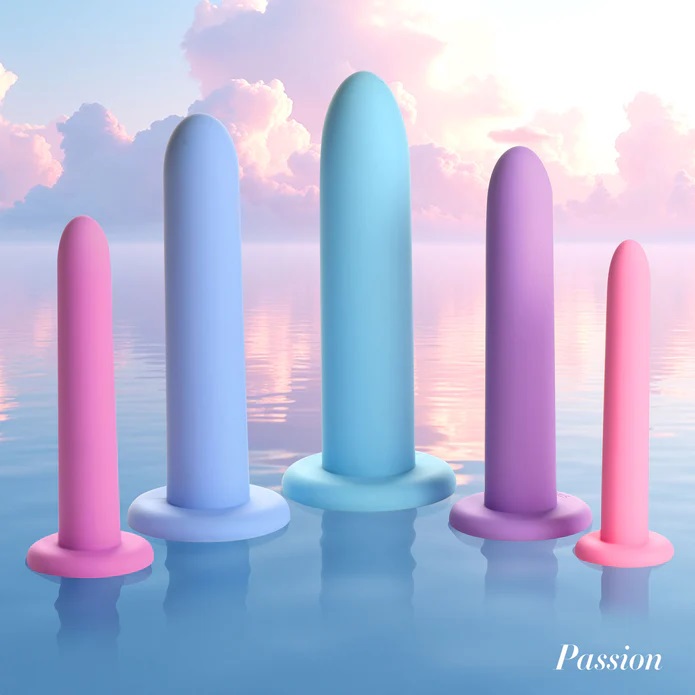 Introducing the premium-quality, body-safe silicone vulva di... Passion - Pelvic Kegel Exerciser Set photo-3