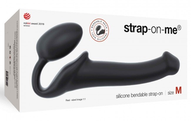 Quality and ergonomics are the hallmarks of Strap-on-me.
Ma... Strap-On-Me - Semi-Realistic Bendable Strap-On M - Black photo-5