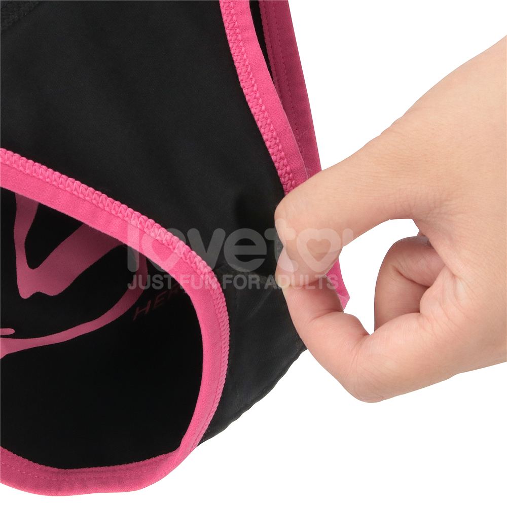 This alluring sexy undies is designed to boost your pleasure... Lovetoy - Slut Vibrating Panties S - Black photo-6