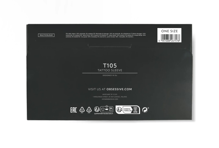 Obsessive - T105 Tattoo Sleeve - Multicolor photo