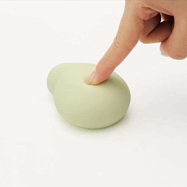 Vibrator sex toy for women designed by Tenga using soft touc... Iroha - Hanamidori Massager - Green photo-5