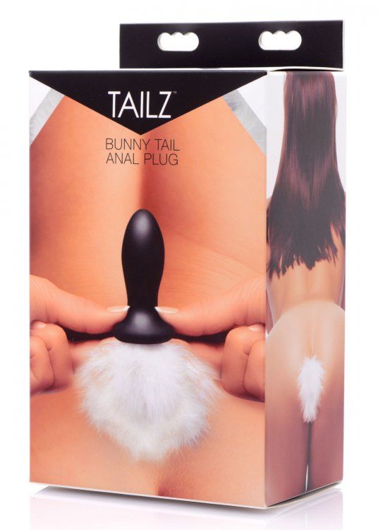 Tailz - Bunny Tail Anal Plug - White photo-3
