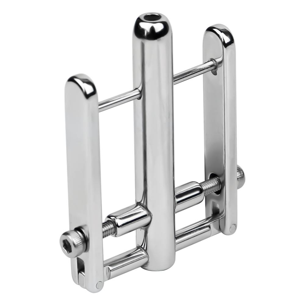 Material: 304 Stainless steel
Cage Width: 38mm
Cage length:... FAAK - Metal Penis Lock Cage S photo-9