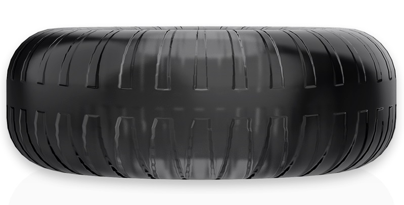 Extend the fun and make the pleasure last with this hypoalle... Powering - Super Flexible Resistant Ring PR07 - Black photo-4