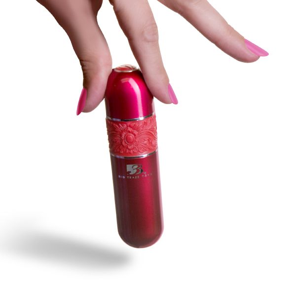 B3 Onye Fleur is a celebration of Beauty & Sensuality, lovin... Big Teaze Toys - B3 Onye Fleur Vibro Bullet - Red photo-2