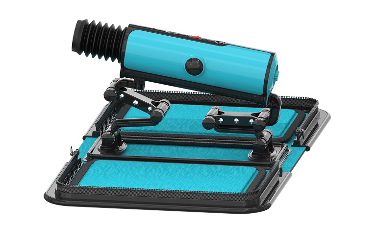 Input voltage:100-240V,50/60HZ
Rated power: 35W
Reciprocatin... Z-Sex - Sex Machine X5 Handbag - Blue Flesh photo-7