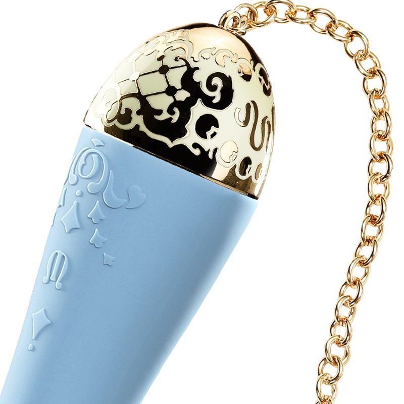 Design inspiration comes from the legend life of Queen Marie... Zalo - Marie Vibrator - Royal Blue photo-3