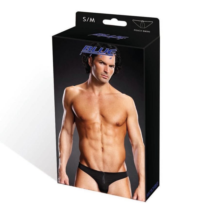 Blueline - Performance Microfiber Zip- up Bikini - Black - S/M photo-3