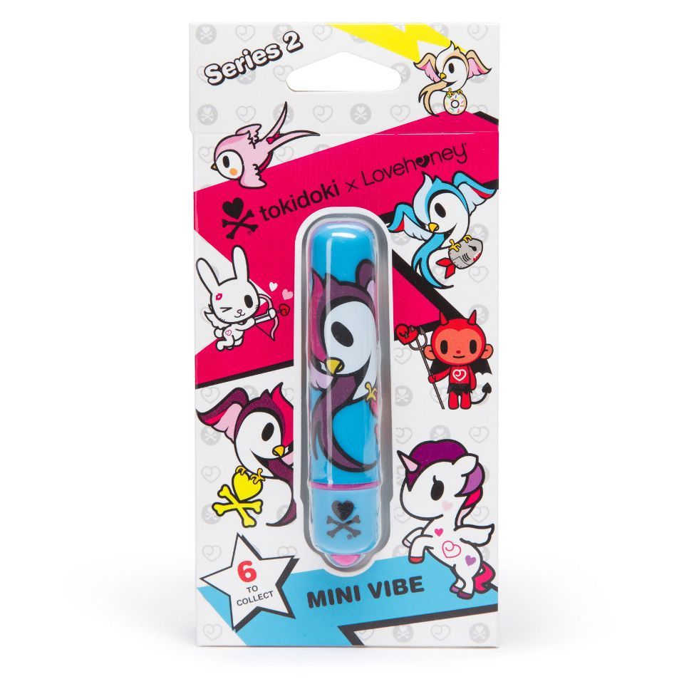 Cross your heart and hope to fly with the tokidoki x Lovehon... Tokidoki - Mini Bullet Vibrator - Blue Swoop photo-6