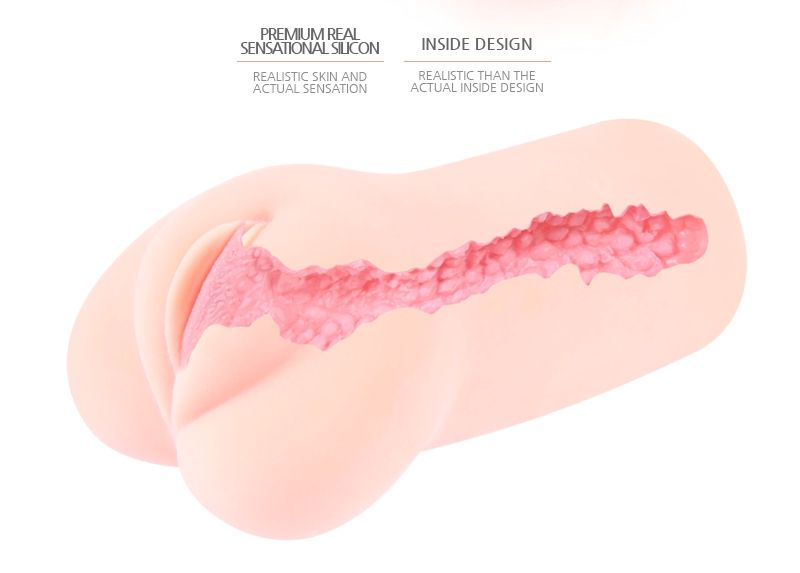 You can feel the powerful tightness through the repeat of gr... Kokos - Sandara - Double Layer Masturbator photo-5