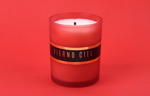 Vierno Ciel - Soy Candle Black Cherry - 100g photo