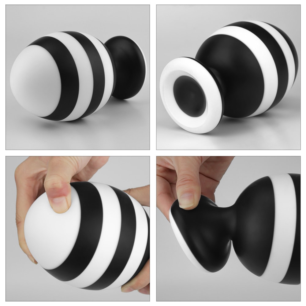 Designed to curve into your body, Crafted from finest silico... Lovetoy - 5.5" X-Missioner Butt Plug photo-6