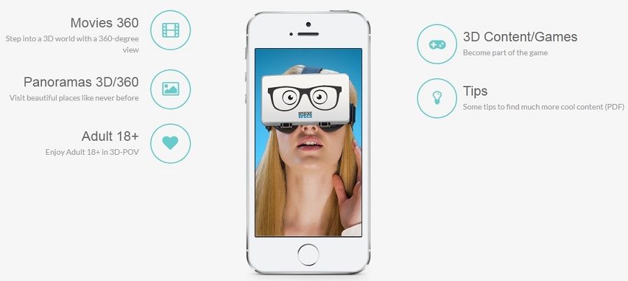 SphereSpecs - Virtual Reality Headset 3D-360 photo-5