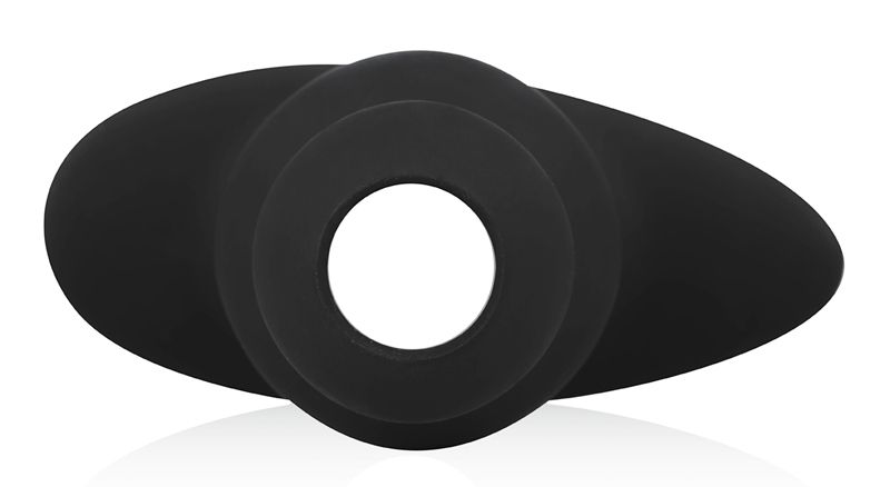 The BUTTR Hollow Butt Plug completely exposes the most intim... BUTTR - Foxhole Hollow Butt Plug - Black photo-2