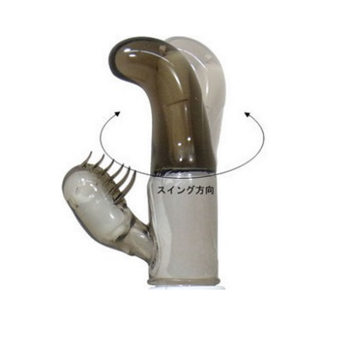 Handy as your finger.
Hit! G-spot
Ultra compact
Release... ToysHeart - Wonderful Clit Brush Vibe - Smoke photo-2
