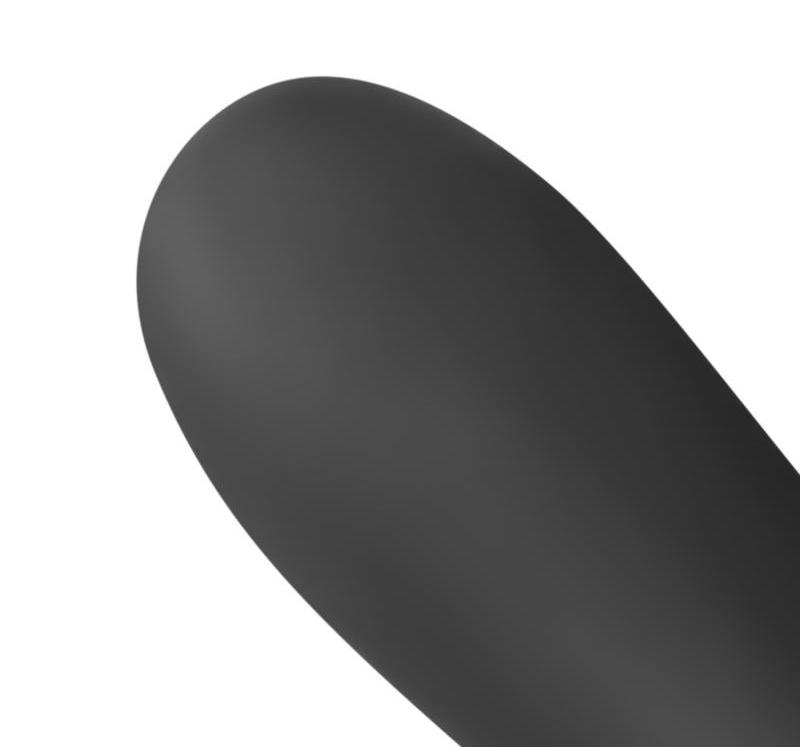 The Avery Strapless Strap-On dildo is enjoyable for both par... No-Parts - Avery Strapless Vibro Dildo 22cm - Black photo-9