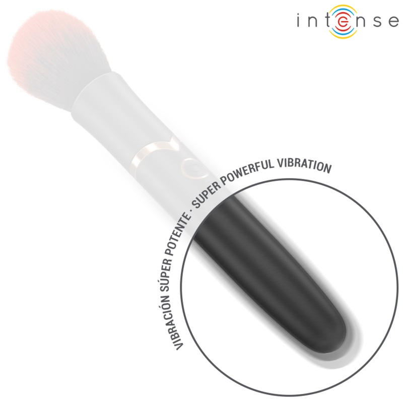 Intense - Emilia Vibro Brush - Black/Red photo-4