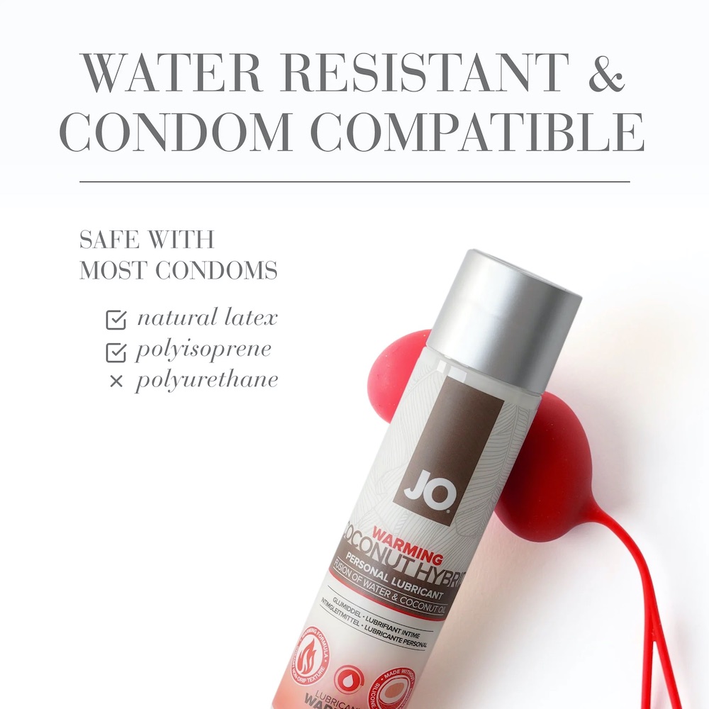 JO Warming Coconut Hybrid lubricant is our unique blend of p... JO - Hybrid Coconut Warming Lubricant - 120ml photo-4