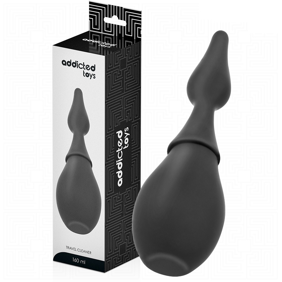 The Addicted Toys Model 1 Travel Cleaner is a practical and ... Addicted Toys - #1 Travel Anal Douche - Black photo-7