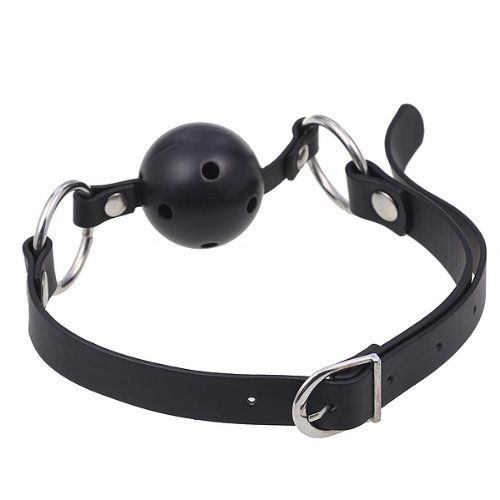 S&M - Breathable Ball Gag - Black photo