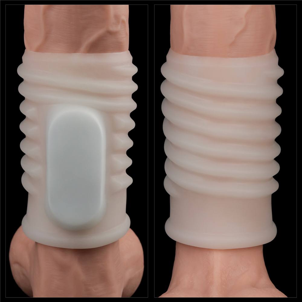 Knights Ring is a great choice for individuals and partners ... Lovetoy - Knights Spiral Vibro Ring - White photo-5