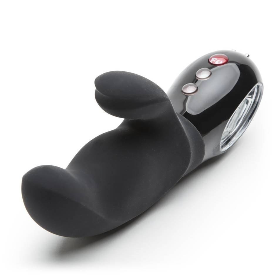 Two rumbling motors. A shape that hugs your curves, hitting ... Fun Factory - Miss Bi - Black photo-6
