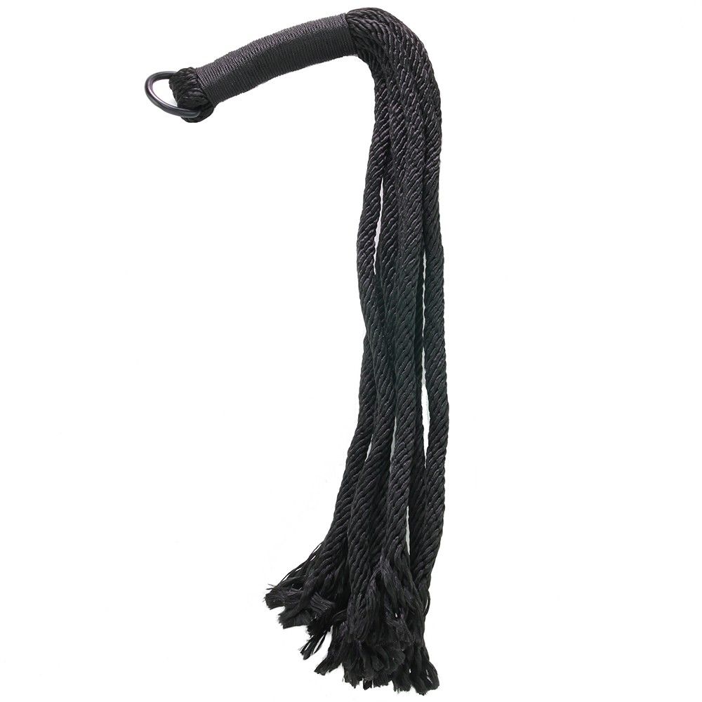 S&M - Shadow Rope Flogger - Black photo-4