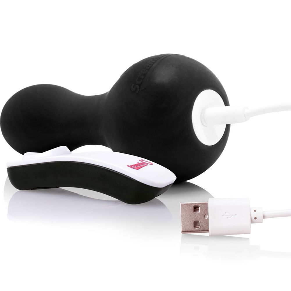The Affordable Rechargeable Moove Remote is a remote-control... The Screaming O - Charged Moove Remote Control Vibe - Black photo-7