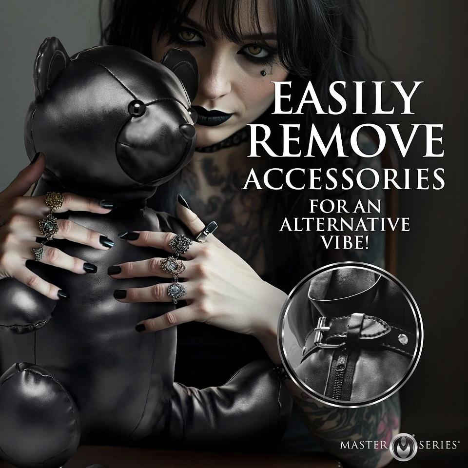 Master Series - BDSM Bear Backpack - Black 照片-4