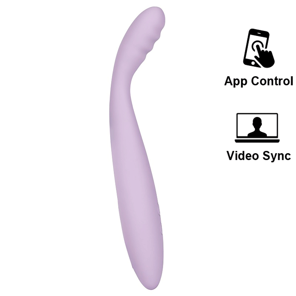SVAKOM - Cici 2 APP G-spot Vibrator - Pastel Lilac