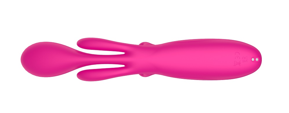 Function mode 10-frequency bird vibration + 1-frequency ... Secwell - Tonvos Swing Rabbit Vibrator - Pink photo-4