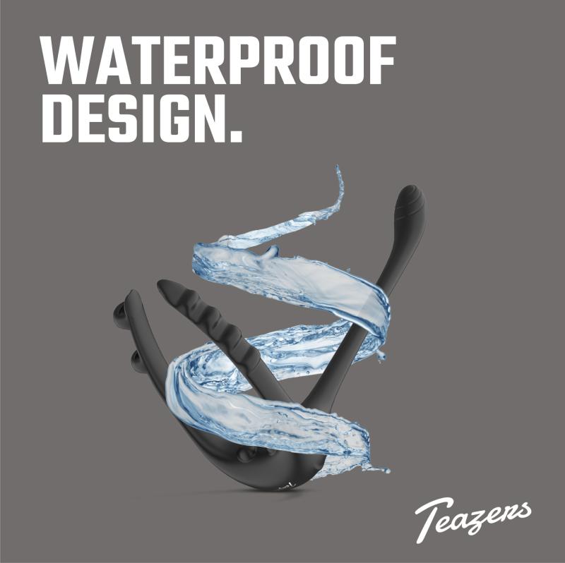 Teazers - Triple Prostate Vibrator - Black photo-11