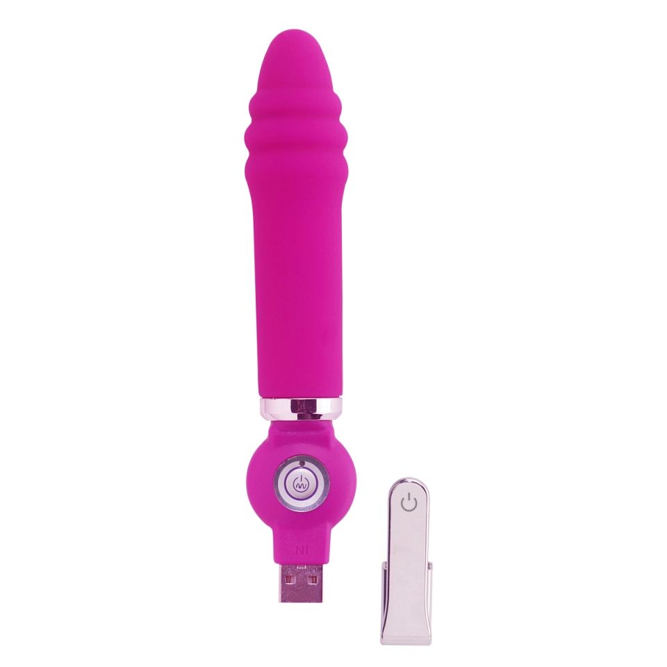 Material: Silicone & ABS
Size: 16.6*2.8 cm
Vibration: 20 Vib... Aphrodisia - Alice Desire Vibe - Rose photo-2